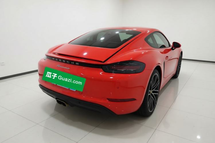 Used Porsche 718 2018 Cayman 2.0T Rear Right 45 Deg