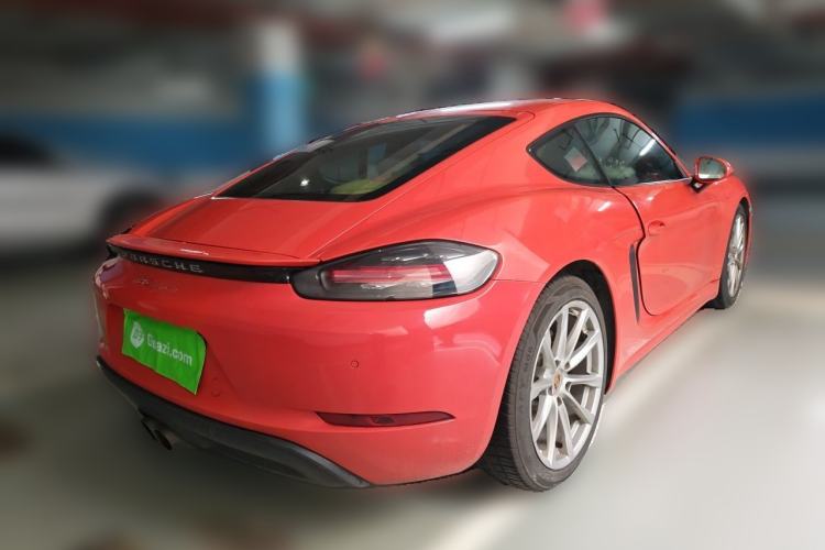 Used Porsche 718 2018 Cayman 2.0T Rear Right 45 Deg
