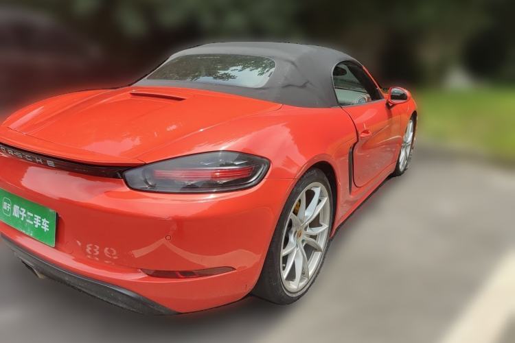 Used Porsche 718 2018 Boxster 2.0T Rear Right 45 Deg