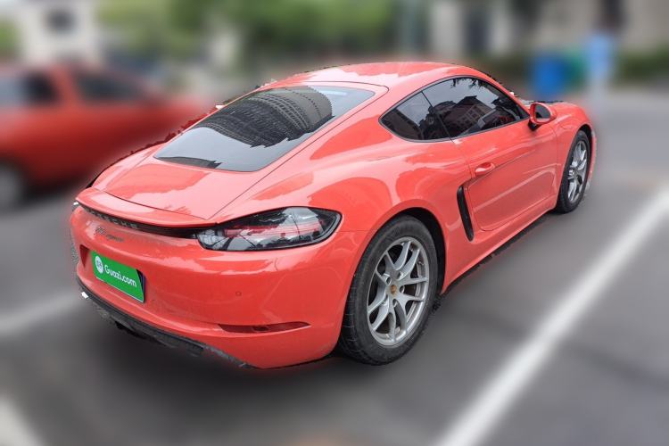 Used Porsche 718 2018 Cayman 2.0T Rear Right 45 Deg