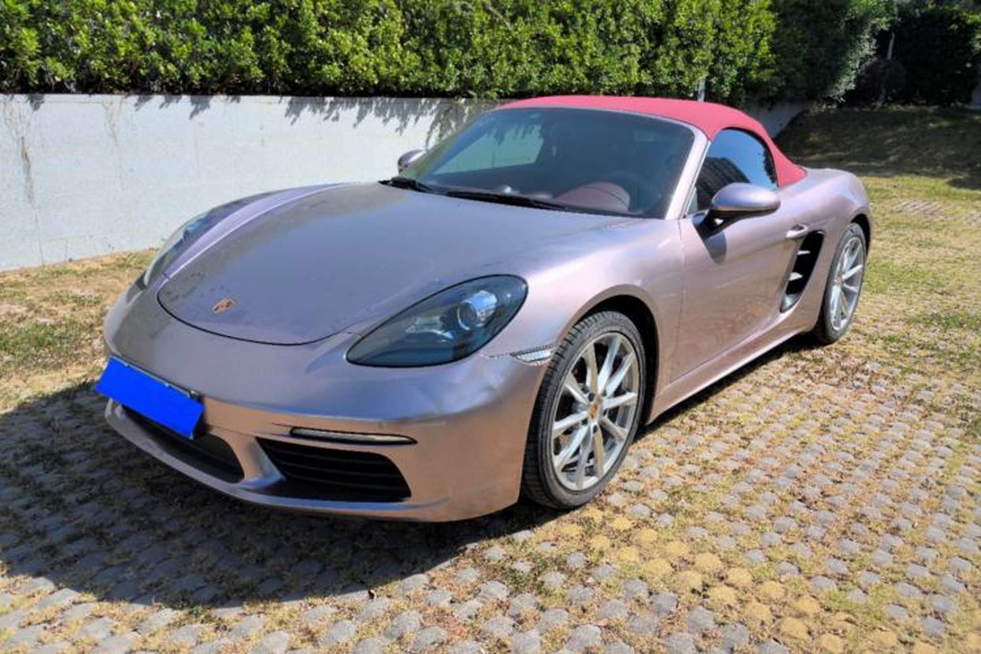 Used Porsche 718 2018 Boxster 2.0T Front Left 45 Deg
