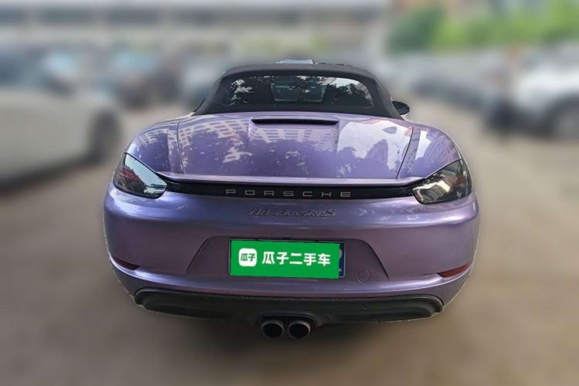 Used Porsche 718 2018 Boxster 2.0T Rear