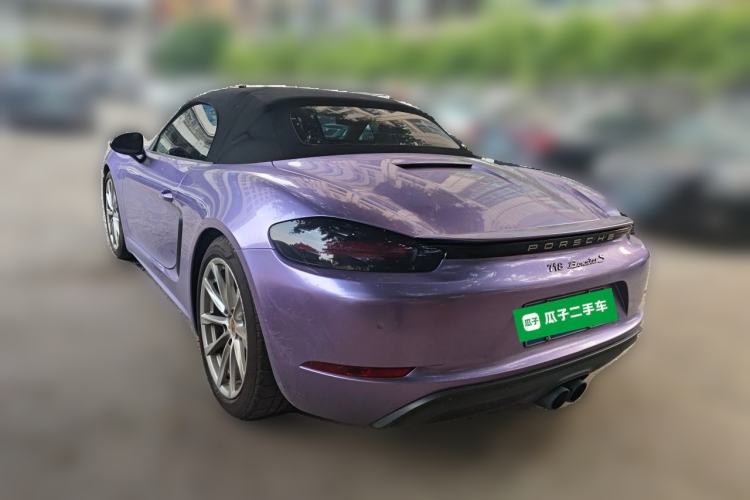 Used Porsche 718 2018 Boxster 2.0T Rear Left 45 Deg