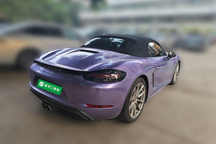 Used Porsche 718 2018 Boxster 2.0T Rear Right 45 Deg