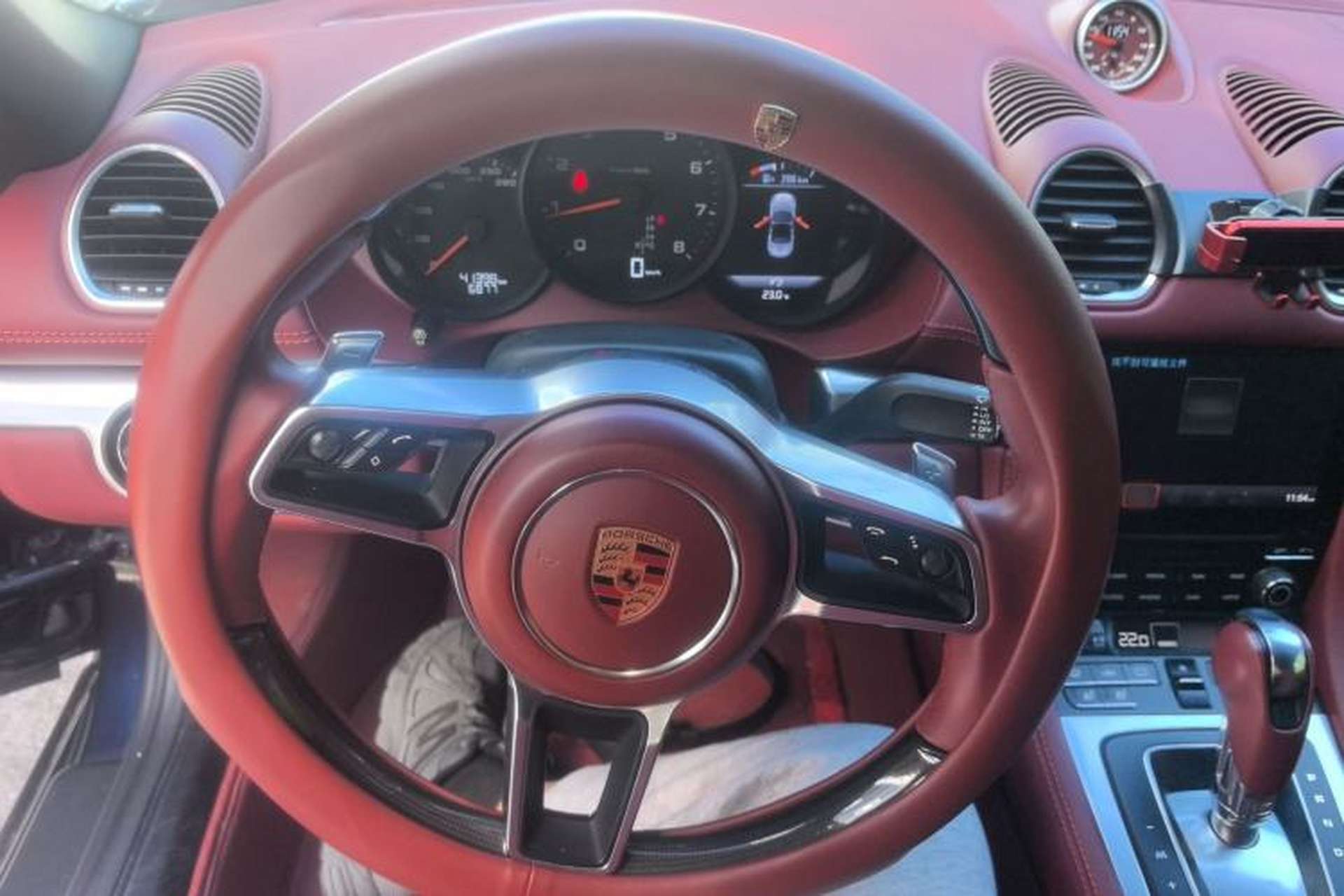 Used Porsche 718 2018 Boxster 2.0T Steering Wheel
