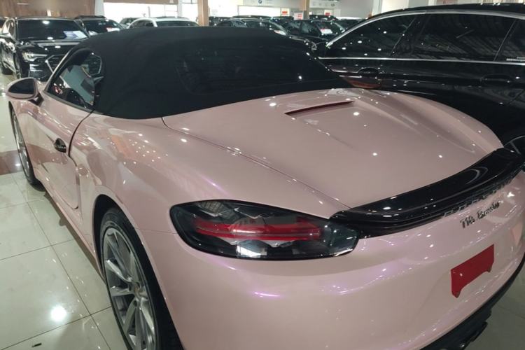 Used Porsche 718 2018 Boxster 2.0T Rear Left 45 Deg