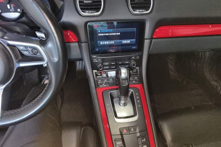 Used Porsche 718 2018 Cayman 2.0T Audio And AC Panel