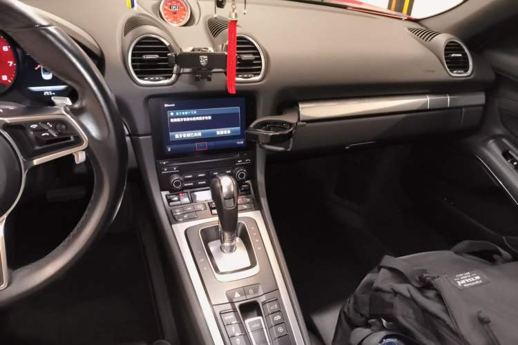 Used Porsche 718 2018 Boxster 2.0T Audio And AC Panel