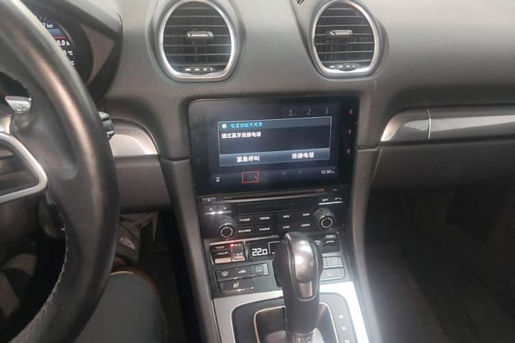 Used Porsche 718 2018 Boxster 2.0T Audio And AC Panel