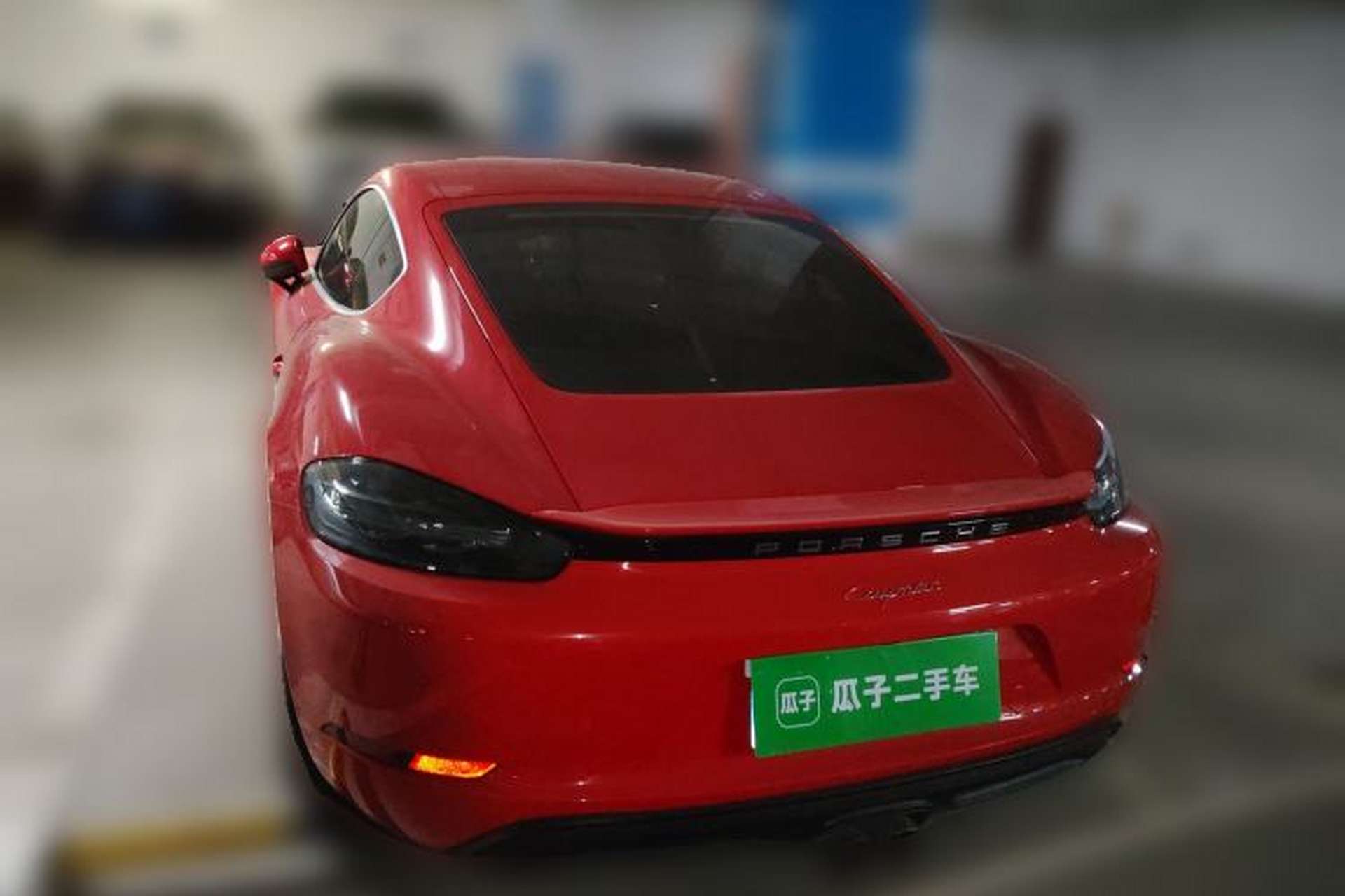 Used Porsche 718 2018 Cayman 2.0T Rear