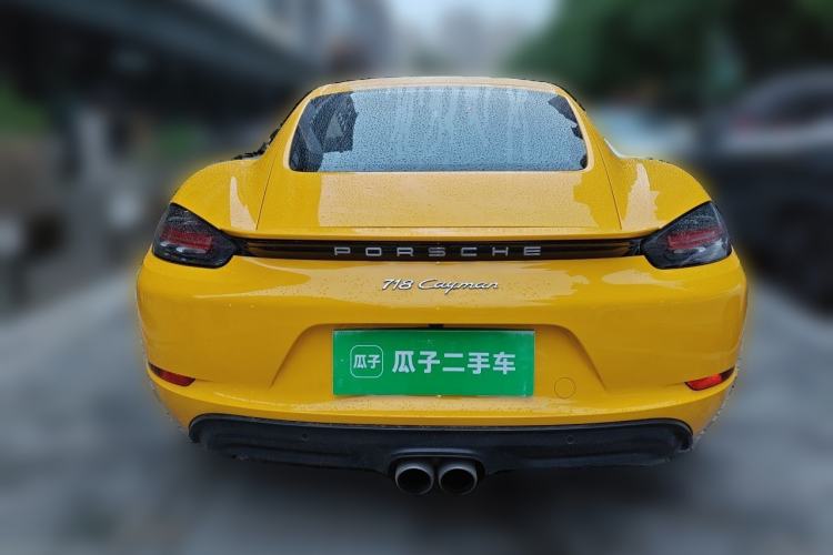 Used Porsche 718 2018 Cayman 2.0T Rear