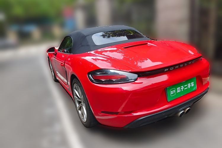 Used Porsche 718 2018 Boxster 2.0T Rear Left 45 Deg