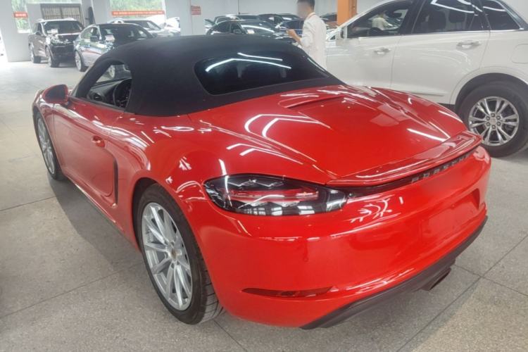 Used Porsche 718 2018 Boxster 2.0T Rear Left 45 Deg