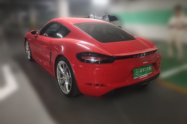 Used Porsche 718 2018 Cayman 2.0T Rear Left 45 Deg