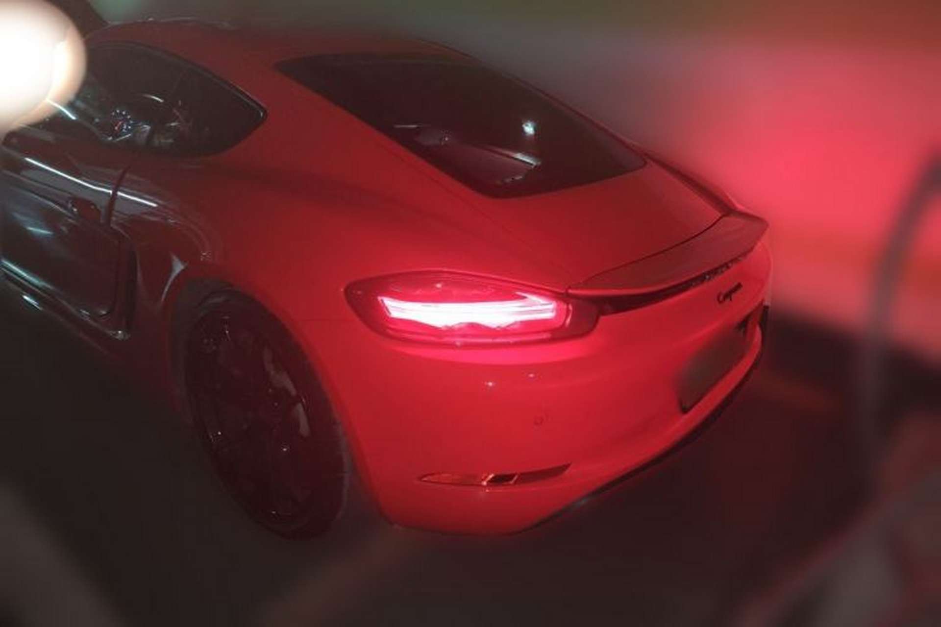 Used Porsche 718 2018 Cayman 2.0T Rear Left 45 Deg