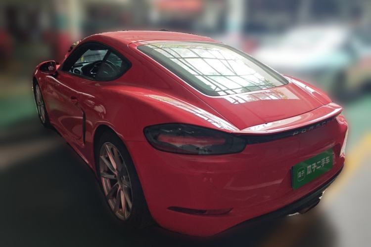 Used Porsche 718 2018 Cayman 2.0T Rear Left 45 Deg