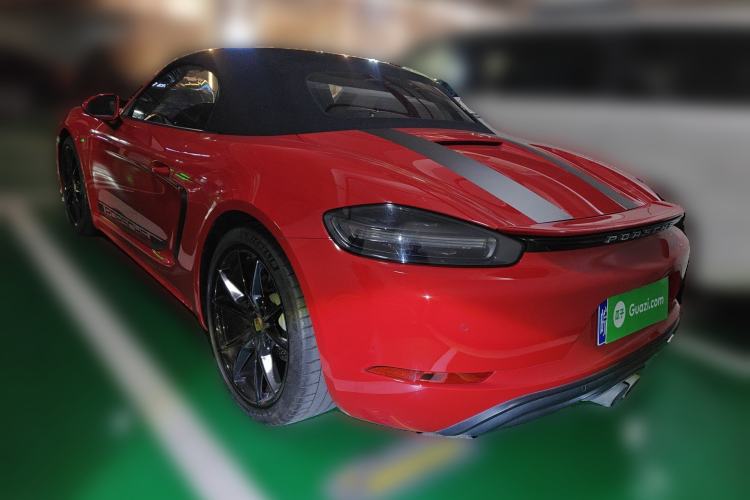 Used Porsche 718 2018 Boxster 2.0T Rear Left 45 Deg