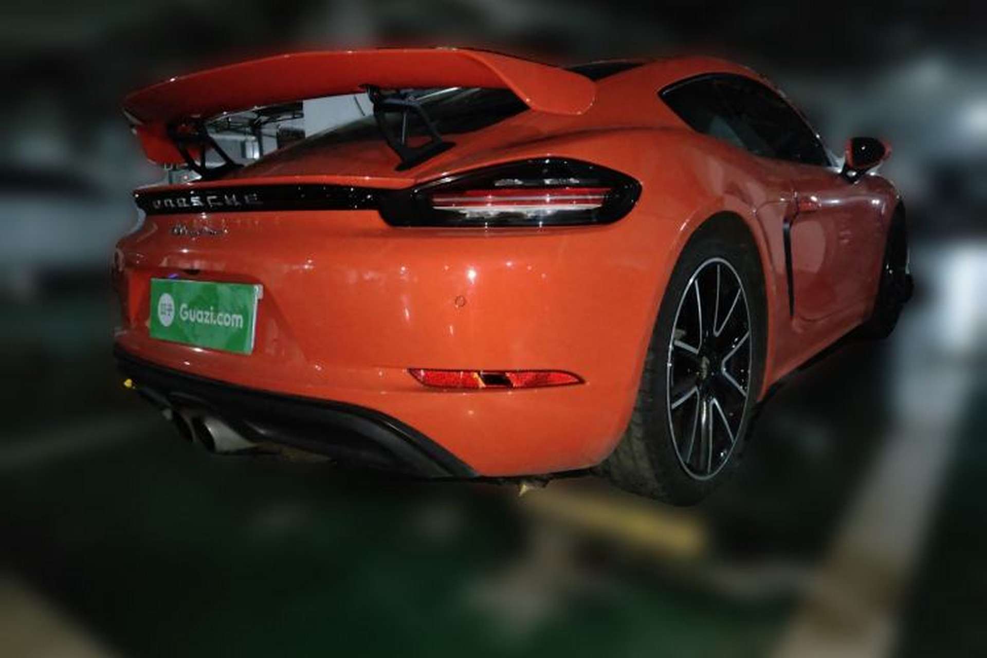 Used Porsche 718 2018 Cayman 2.0T Rear Right 45 Deg