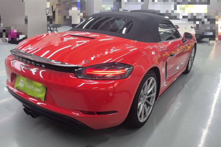 Used Porsche 718 2018 Boxster 2.0T Rear Right 45 Deg