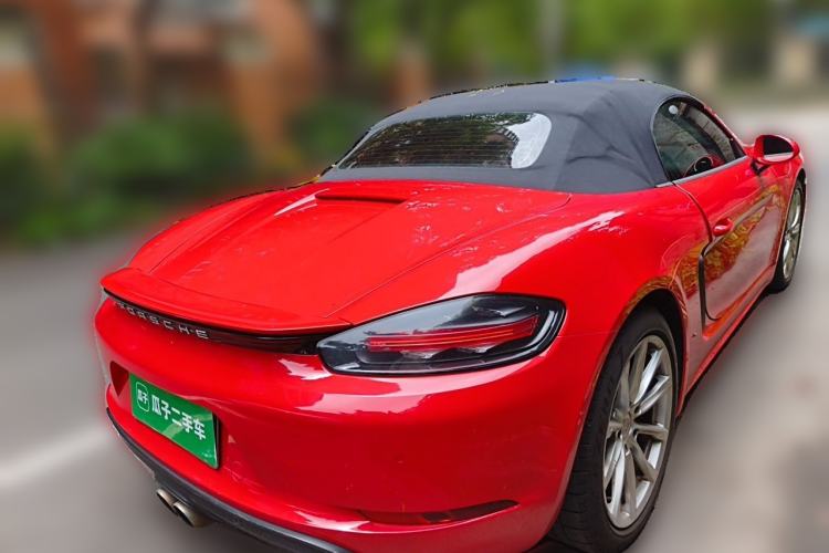 Used Porsche 718 2018 Boxster 2.0T Rear Right 45 Deg