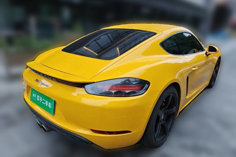 Used Porsche 718 2018 Cayman 2.0T Rear Right 45 Deg
