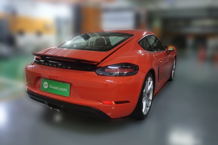 Used Porsche 718 2018 Cayman 2.0T Rear Right 45 Deg