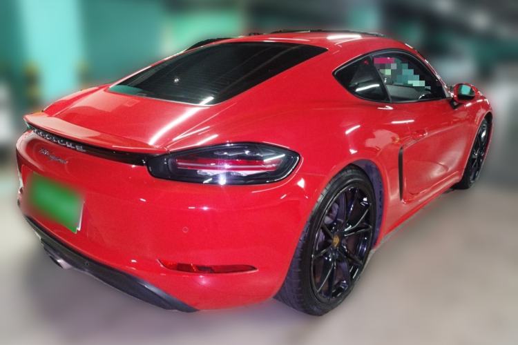 Used Porsche 718 2018 Cayman 2.0T Rear Right 45 Deg