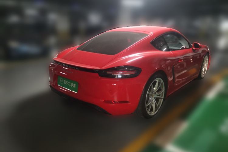 Used Porsche 718 2018 Cayman 2.0T Rear Right 45 Deg
