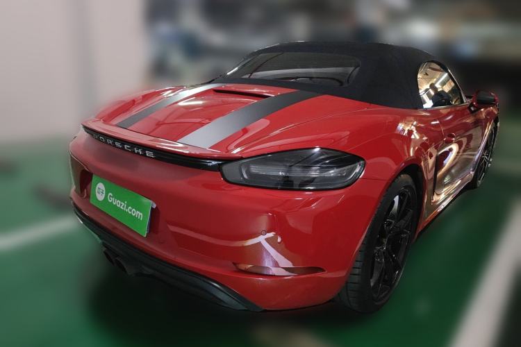 Used Porsche 718 2018 Boxster 2.0T Rear Right 45 Deg