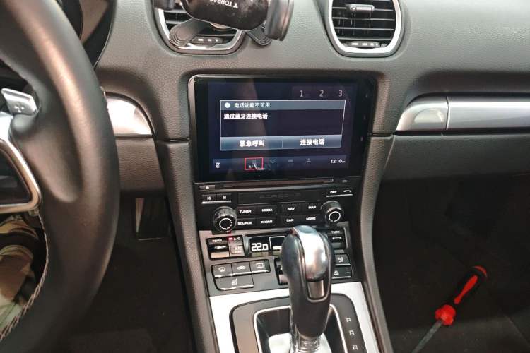 Used Porsche 718 2018 Boxster 2.0T Audio And AC Panel