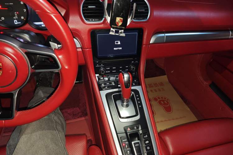 Used Porsche 718 2018 Boxster 2.0T Audio And AC Panel