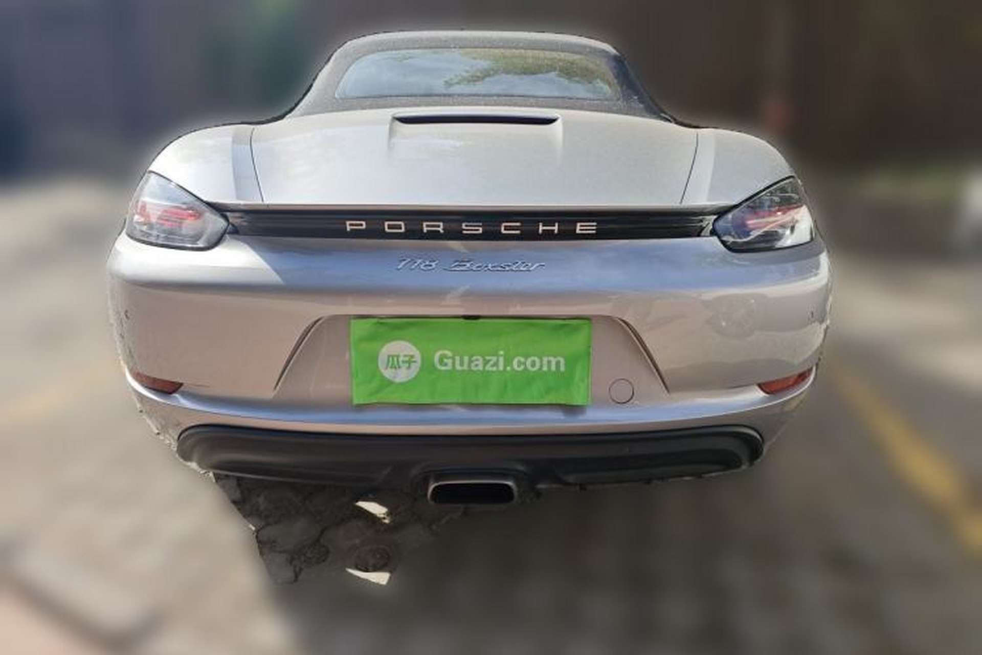 Used Porsche 718 2018 Boxster 2.0T Rear