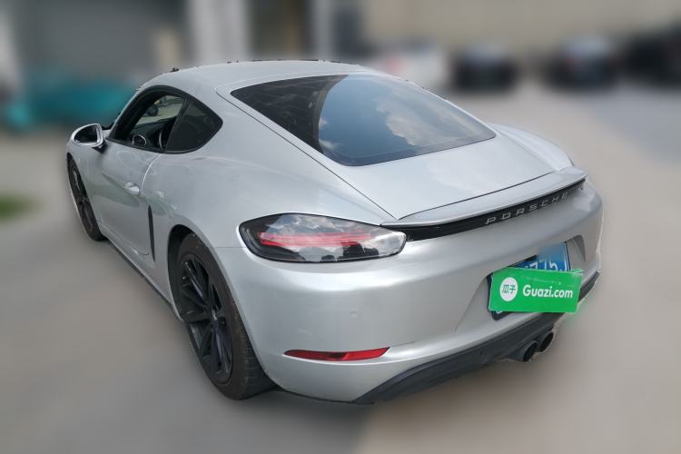 Used Porsche 718 2018 Cayman 2.0T Rear Left 45 Deg