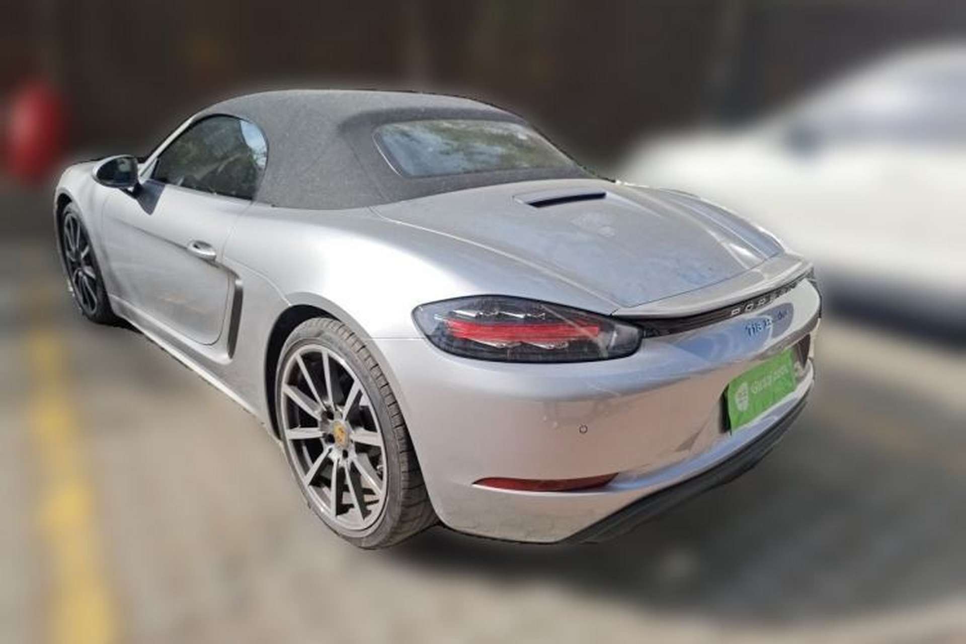 Used Porsche 718 2018 Boxster 2.0T Rear Left 45 Deg