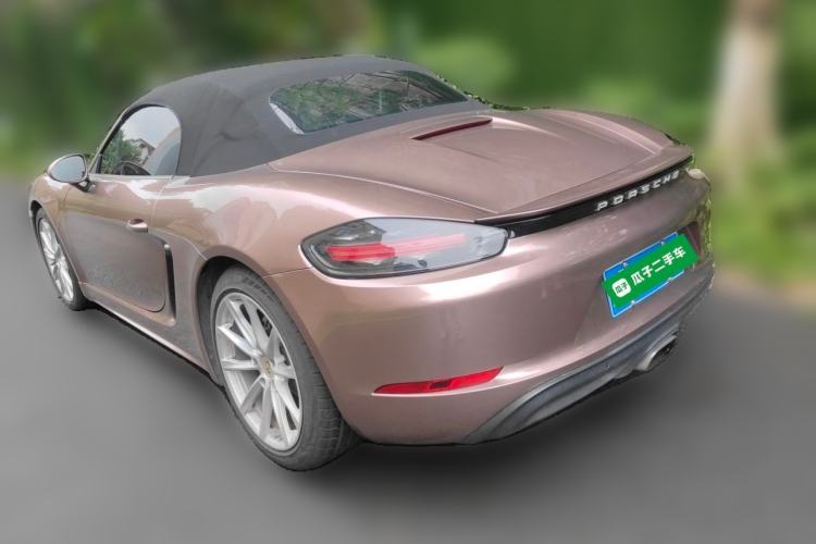 Used Porsche 718 2018 Boxster 2.0T Rear Left 45 Deg