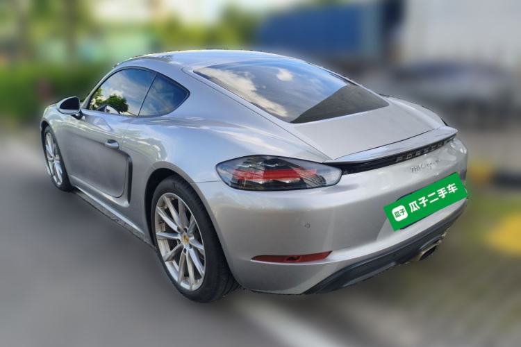 Used Porsche 718 2018 Cayman 2.0T Rear Left 45 Deg