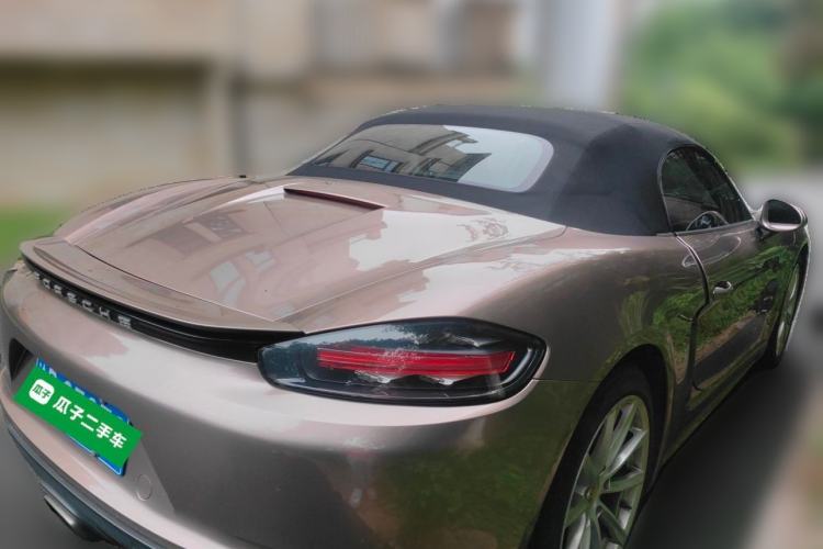 Used Porsche 718 2018 Boxster 2.0T Rear Right 45 Deg