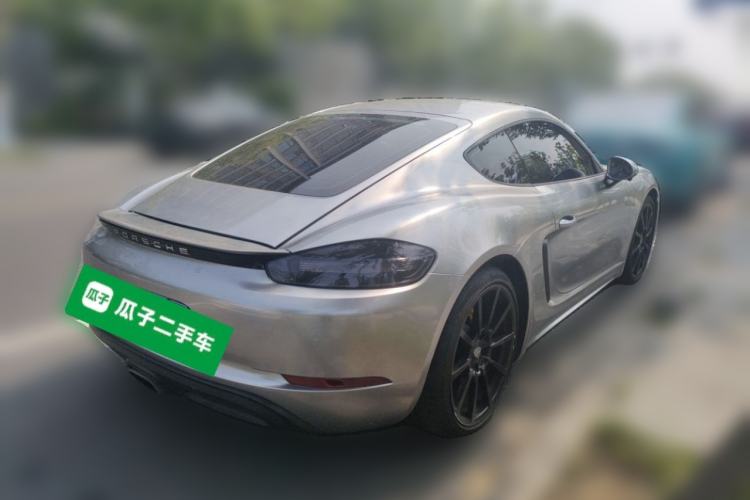 Used Porsche 718 2018 Cayman 2.0T Rear Right 45 Deg