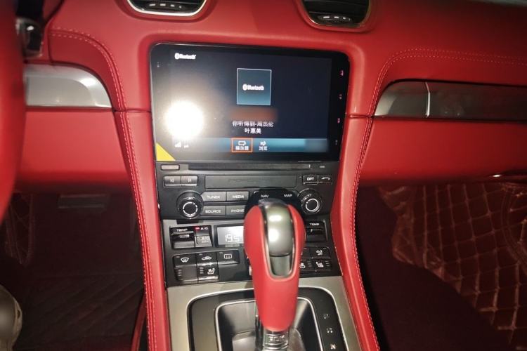 Used Porsche 718 2018 Boxster 2.0T Audio And AC Panel