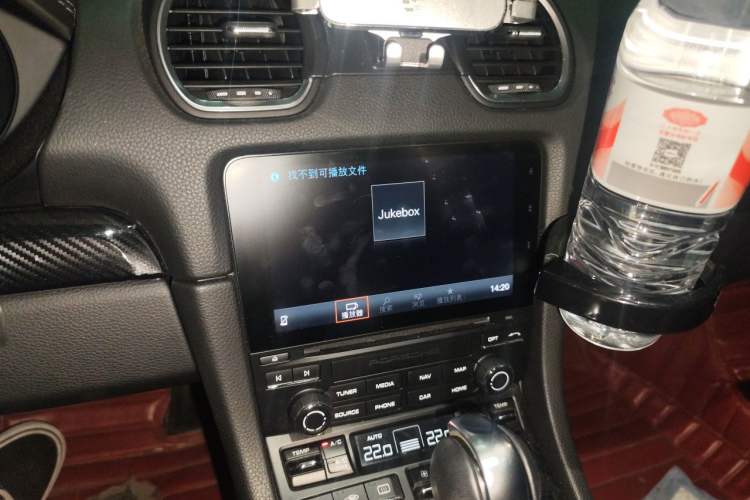 Used Porsche 718 2018 Cayman 2.0T Audio And AC Panel