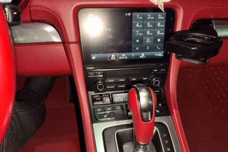 Used Porsche 718 2018 Boxster 2.0T Audio And AC Panel