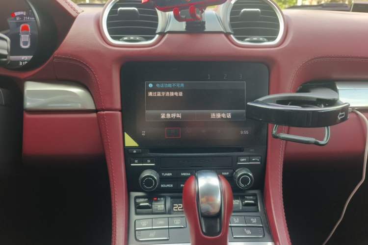 Used Porsche 718 2018 Cayman 2.0T Audio And AC Panel