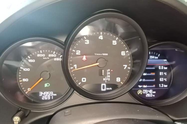Used Porsche 718 2018 Cayman 2.0T Instrument Cluster