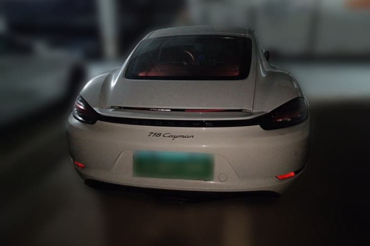 Used Porsche 718 2018 Cayman 2.0T Rear