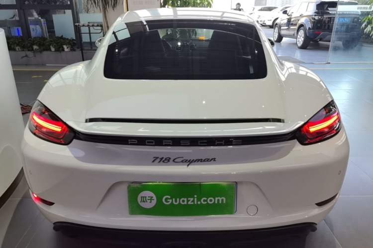 Used Porsche 718 2018 Cayman 2.0T Rear