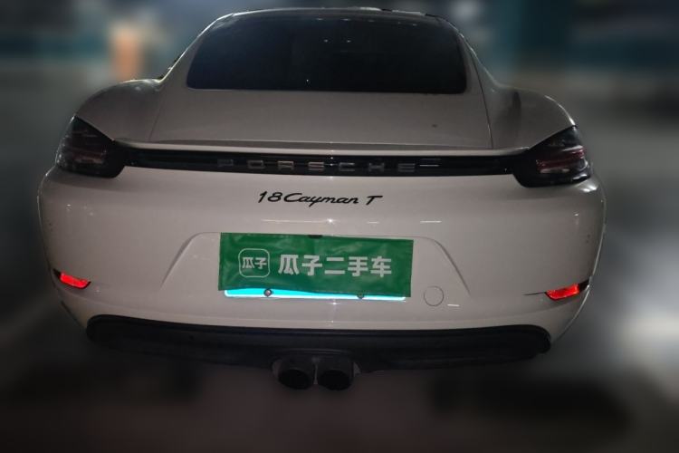Used Porsche 718 2018 Cayman 2.0T Rear