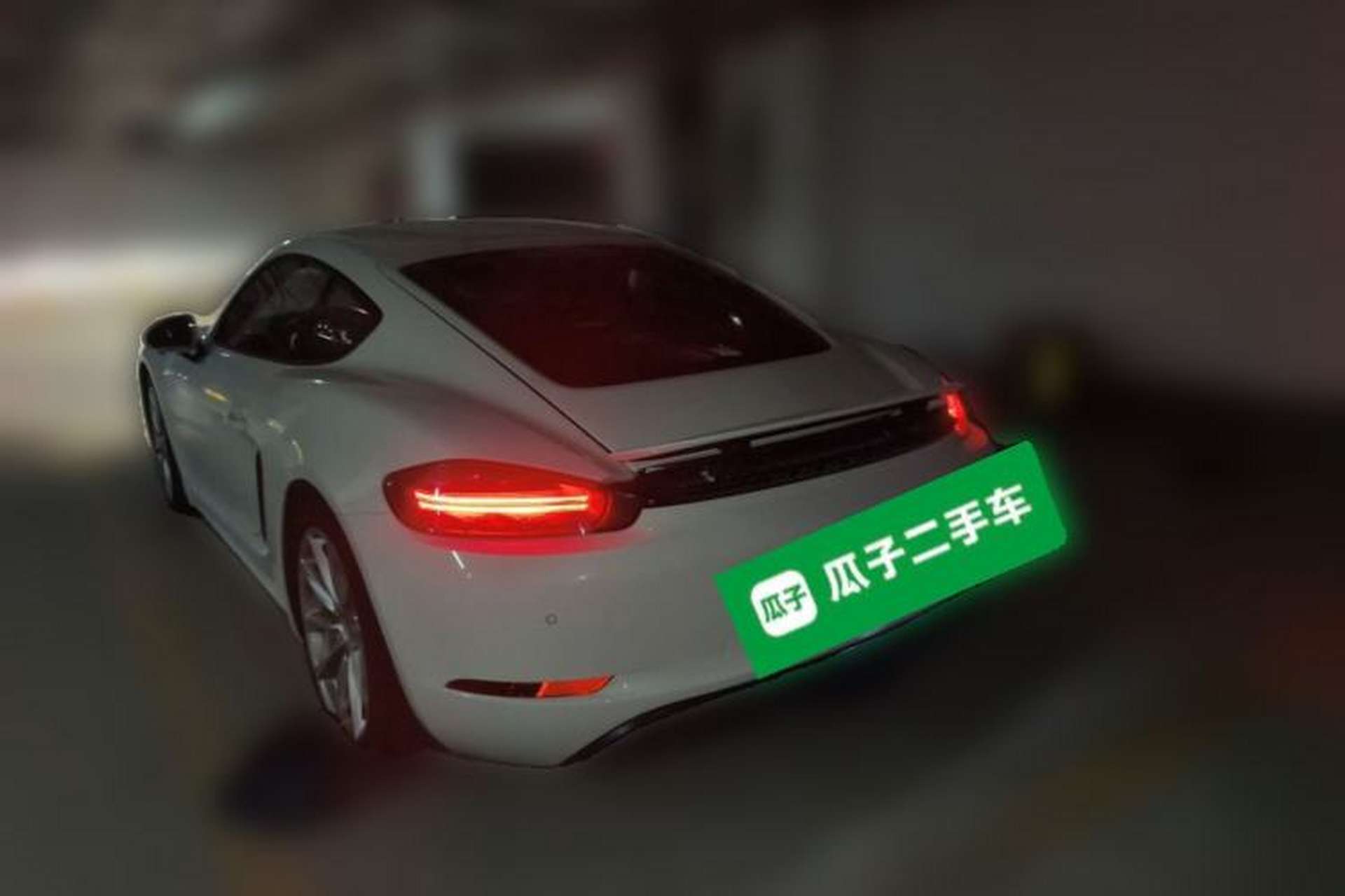 Used Porsche 718 2018 Cayman 2.0T Rear Left 45 Deg