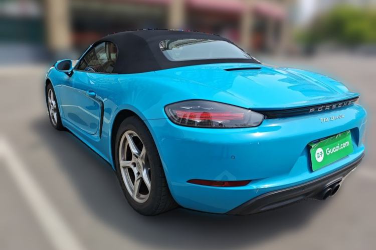 Used Porsche 718 2018 Boxster 2.0T Rear Left 45 Deg