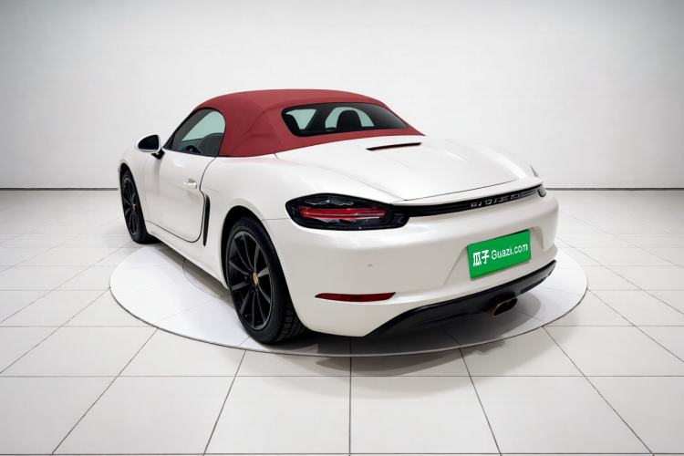 Used Porsche 718 2018 Boxster 2.0T Rear Left 45 Deg