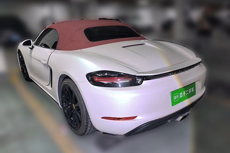 Used Porsche 718 2018 Boxster 2.0T Rear Left 45 Deg